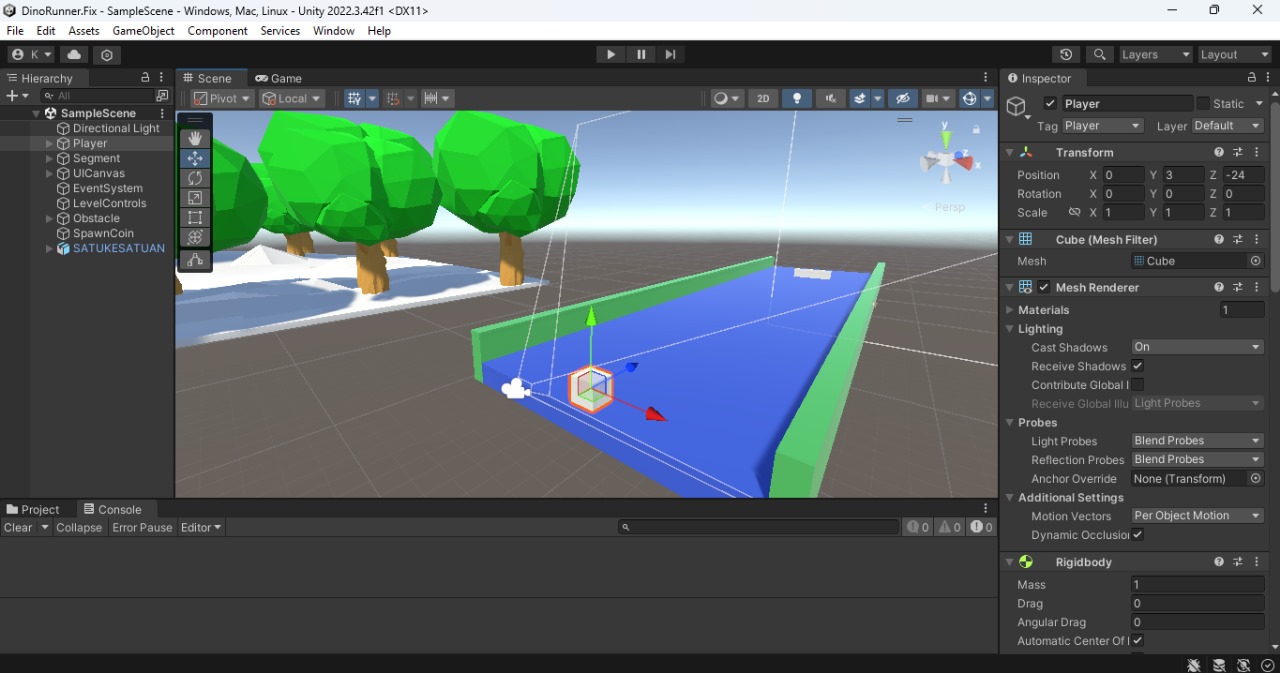 3D Endless Runner